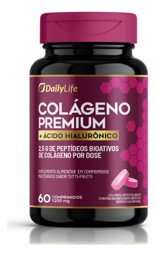 Colageno Hidrolisado Verisol + Acido Hialuronico 60 Caps