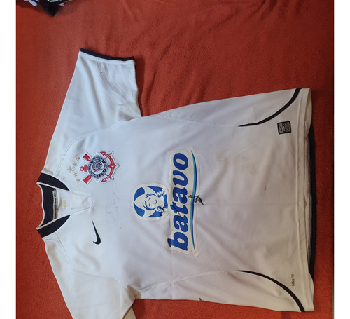 Camisa Corinthians Nike 2009 Branca Batavo