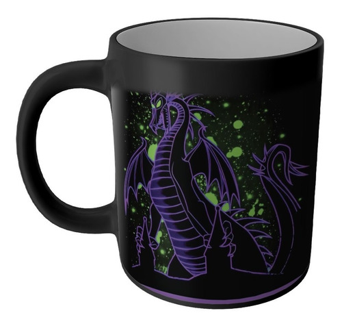 Taza Magica Maleficient Malefica Villanas