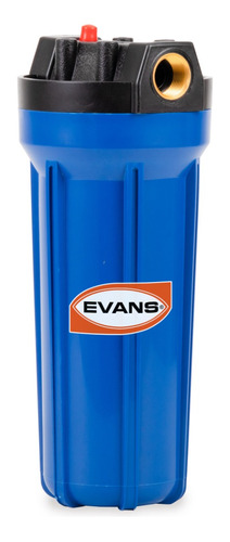 Portafiltro Big Blue Evans Para Cartuchos 2.5x10 Rosca Laton