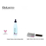 Kit Protector Termico Brushing Salerm, Cepillo Termico Ion