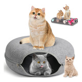 Homagico Peekaboo - Cama Tipo Tunel Para Gatos, Cueva Para G