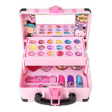 Kit De Maquillaje Para Niñas Set De Maquillaje Real Con Estu