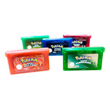 Pack 5 Juegos Pokemon Gba Repro Español Rojo Fuego Y Más