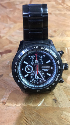 Reloj Seiko Tachymeter Cronograph 100m Seiko 7t62-ojmo