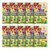 Combo Com 10 New Super Mario Bros U Deluxe Switch Fisico