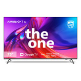 Smart Tv 75'' The One Ambilight 4k Google Philips Bivolt