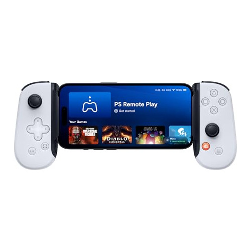 Controlador De Juegos Movil Para Android Y iPhone Blanco