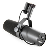 Kit Microfone Podcast Shure Sm7b + Boné Trucker Capshure