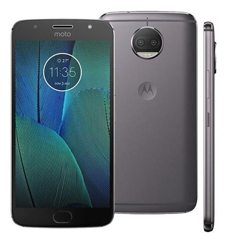 Motorola Moto G5s Plus Xt1802 32gb Chumbo Leia Descrição