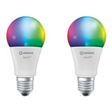 Lampara Led Ledvance Smart Wifi Rgb 9w Android Ios - Pack X2