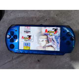 Psp Slim 3000 Azul / Vibrant Blue + Memoria 32gb / Japonesa