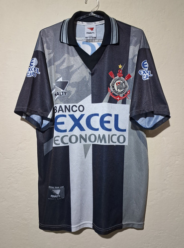 1997 (g) Camisa Corinthians Excel Goleiro I Ronaldo