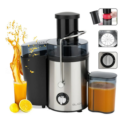 Extractor de Jugos y Verduras Eléctrico Blick EDJ-01 600W 2 Velocidades Prensado En Frío Capacidad 500ml | Envío gratis