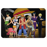 Tapete Alfombra Sala Dormitorio One Piece Luffy Tripulacion