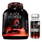 Proteína 100% Whey+ Quemador De Grasa Corporal Black Pegasus