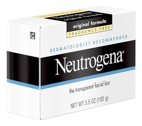 Neutrogena Facial Cleansing Bar, Fragrence Free, Kit De 2