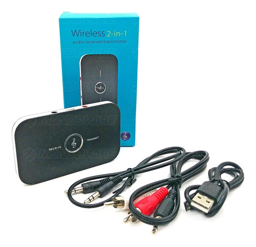 Transmissor E Receptor De Sinal Áudio Bluetooth Tv Som 