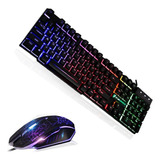 Kit Gamer Teclado Ratón Impermeable