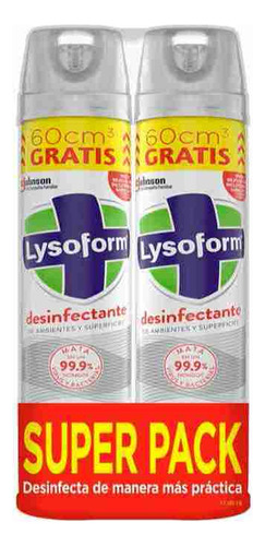 Pack Desinfectante Lysoform 2un 420 Cc