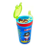 Vaso Entrenador Con Popote Y Snacks Nuby Bebe