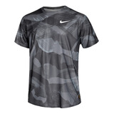 Camiseta Nike Dri-fit Camuflado Hombre-negro