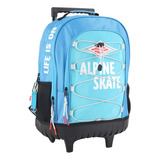 Mochila Carrito Cartuchera Niño Nene Escuela Jardin Colegio