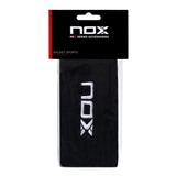 2 Muñequeras Largas Padel Nox Pro Series Confort Negras Xl