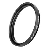 Placa Uv Uv 49 Mm Para Lentes Nikon Y Filtro Protector Canon