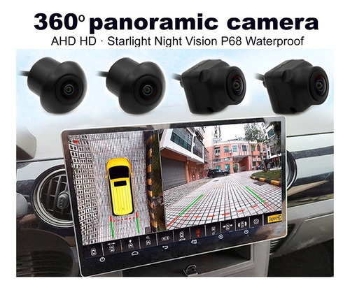 Camara 360 Grados Vista De Pajaro Retoceso Auto Camioneta Foto 6