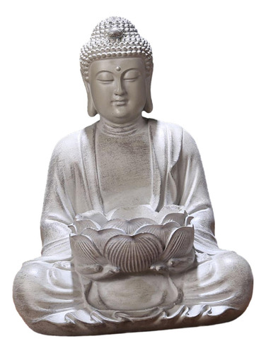 Estátua De Buda De Lótus Castiçal Castiçal Durável