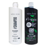 Kit Semi Definitiva Vegano Tróia Hair 2x1000ml