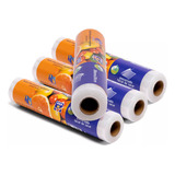 Pack 6 Film Plástico Cocina Rollo Papel Alusa 30cms X 500mts