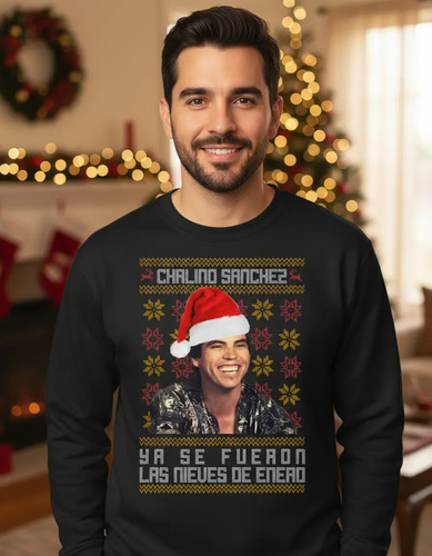 Sudadera Ugly Suéter Chalino Sánchez Nieves De Enero Punch