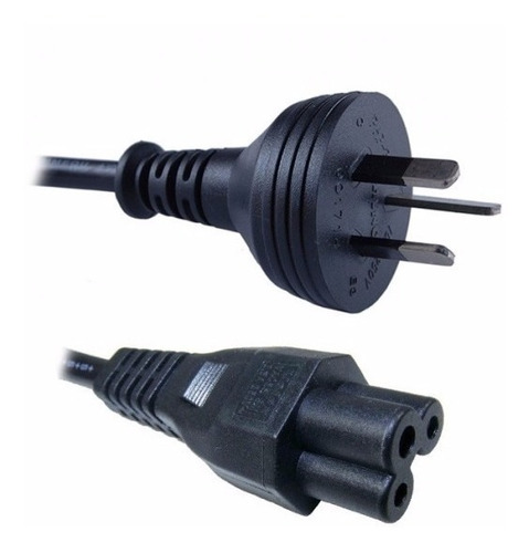 Cable Power 220w Trebol Para Notebook/impresoras/ Etc.nm-c46
