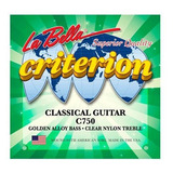 Cuerdas La Bella Criterion Guitarra Clásica Nylon