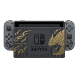 Nintendo Switch 32gb Monster Hunter Rise Deluxe Edition  Color Gris, Negro Y Dorado