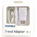 10 Pzs Cargador Moreka Para Samsung, Cable V8 Grueso,mayoreo