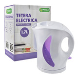 Tetera Hervidor De Agua Electrica Uso Sencillo De 1,7 Litros Color Blanco