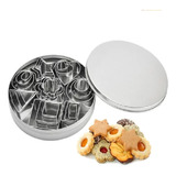 Moldes Cortadores De Galletas Masa De Acero Inoxidable 24 Pz