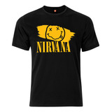 Remera Estampada Varios Diseños Nirvana Smile