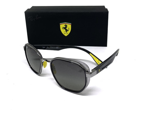 Óculos Solar Ray-ban Ferrari Masculino Orb3674m F0301151