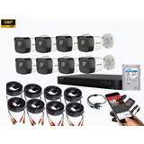 Cctv Kit Profesional Hikvision  8 Cam 5mp Fullhd Lite + 1tb 