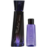 Kit Perfume Feelin Impulse + Gel Hot Cereja Hinode 