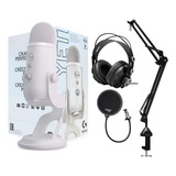 Blue Microphones Yeti - Micrófono Usb (niebla Blanca) Con So