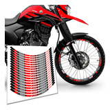 Friso Adesivo Refletivo Roda Moto Xtz Lander 250 Yamaha