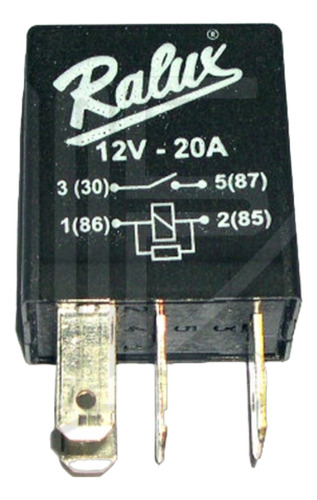 Relay De Accesorios Ralux Chevrolet Corsa 4 Patas 12v 20 Amp