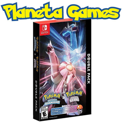 Pokemon Diamond & Pearl Double Pack Nintendo Switch Físicos