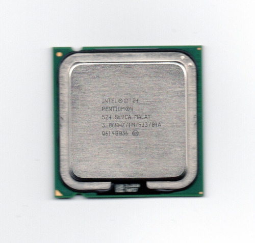 Processador Intel Pentium 4 524 3.06ghz Lga 775 1mb Fsb 533