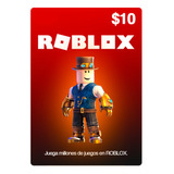 Roblox 10$ Tarjeta De Regalo Entrega Rapida